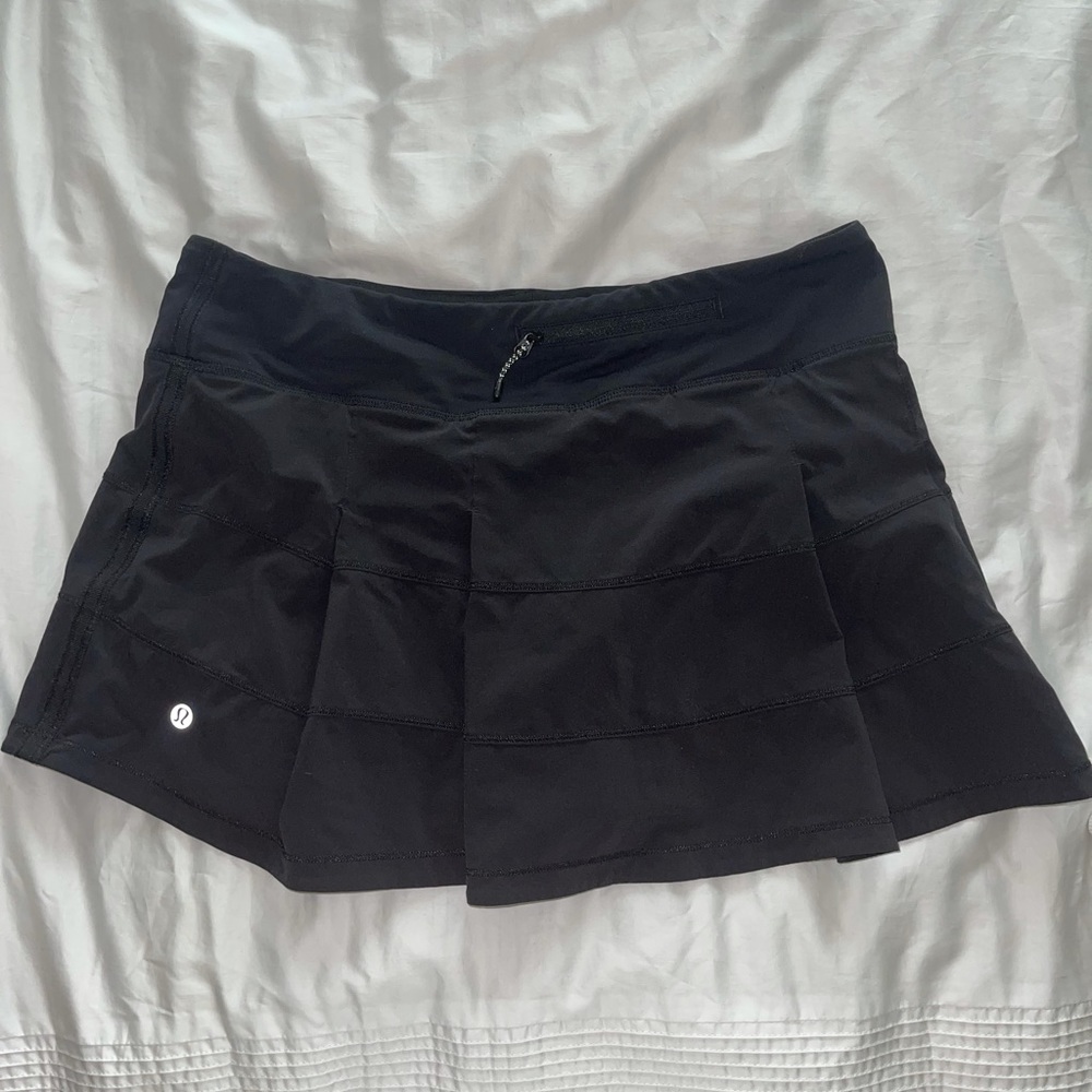 Lululemon Black Tennis Skirt